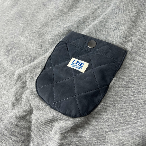 【冬物クリアランス】キルティングポケットスウェット